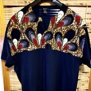 Diyanu African Print shirt